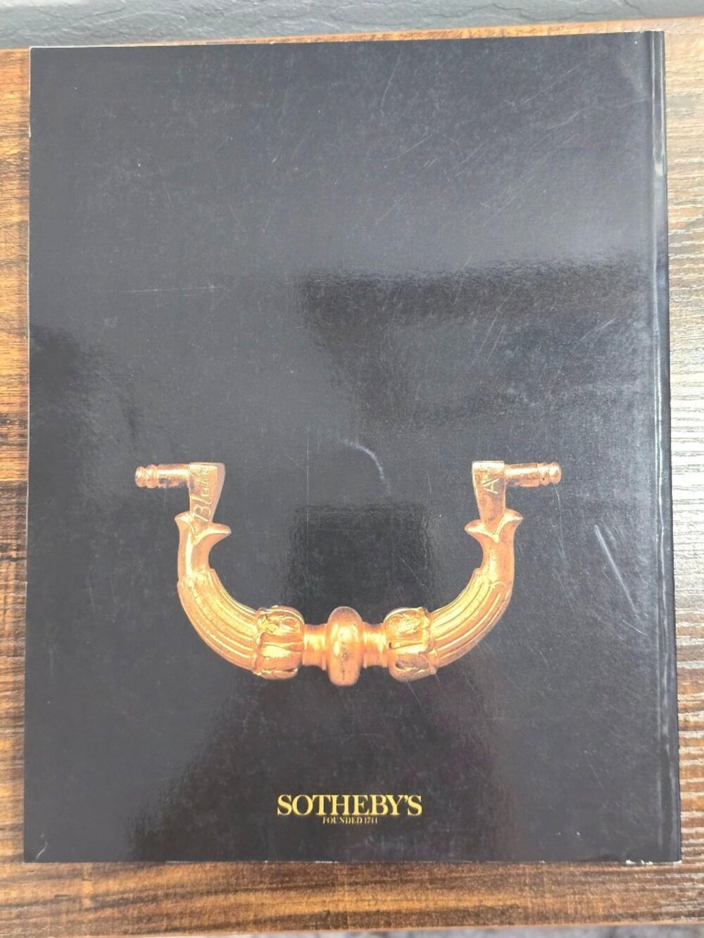 Sothebys 19th & 20th Century Furniture And Decorations Auction Catalog 1990 - Picture 2 of 12